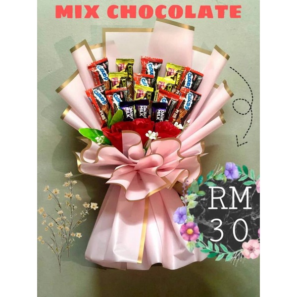 ♥ Chocolate Bouquet - Jambangan Coklat ♥