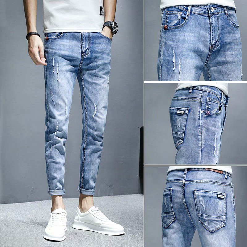 Stylish scratch jeans orders