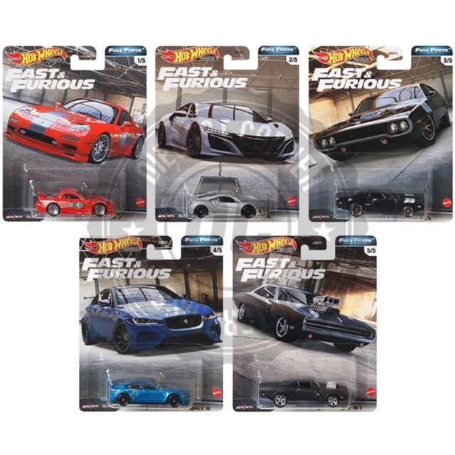 HOT WHEELS PREMIUM FAST AND FURIOUS [GBW75-956H] FULL FORCE MAZDA RX7 ...