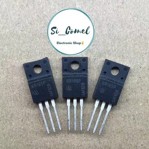 Transistor Ou Circuit Intégré Infineon 6R165P – Boîtier TO-247, 1 Pièce, Neuf, Pour électronique Puissance