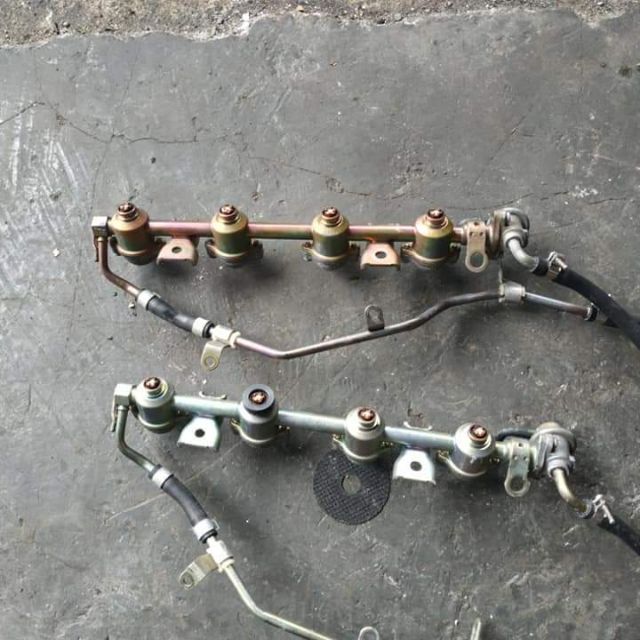 injector injection fuel rail 1set nissan sentra b14 b13 y10 sunny