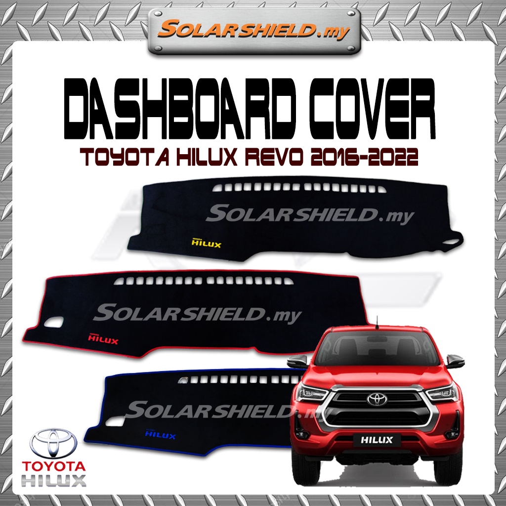Toyota Hilux Revo 20162022 Luxury Dashboard Cover Dashmat Pad Cover