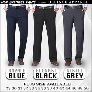 🇲🇾 DESINCE Formal Pants Elastic Pants Men Business Trousers Casual Pant ...