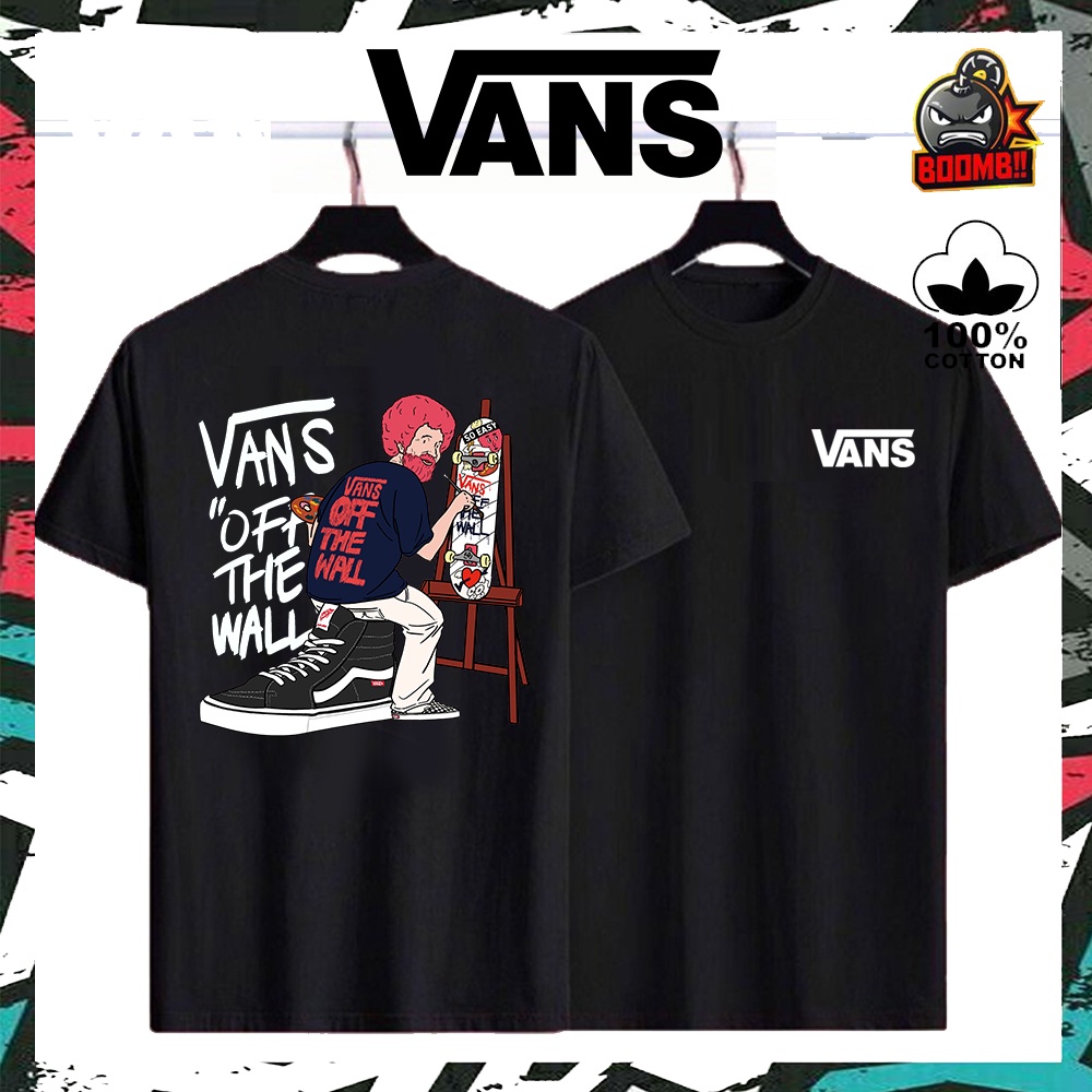 100 PREMIUM COTTON VANS OFF THE WALL 3 Cotton Tshirt T Shirt