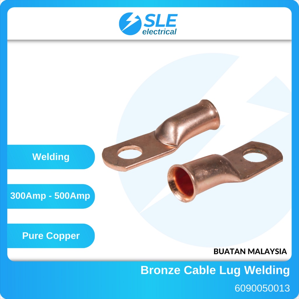 SLE Bronze Cable Lug Welding Cable Lug Copper Cable Lug 100 Pure