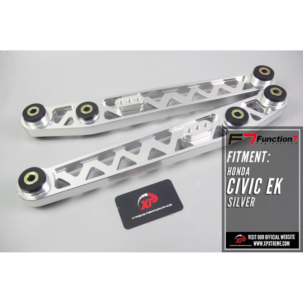 FUNCTION 7 REAR LOWER CONTROL ARM HONDA CIVIC EK SILVER | Shopee Malaysia