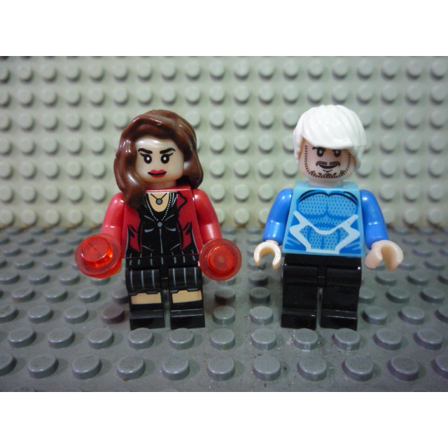 Custom Lego Marvel Super Heroes Scarlet Witch Quicksilver