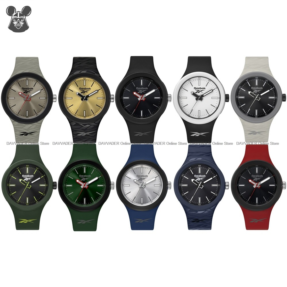 Reebok Watch RV TWF G2 Men s Warm Up Analog 3 hand Silicone Strap Original Shopee Malaysia