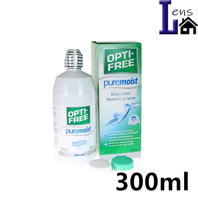 Pure Moist 300ml optifree Opti-Free opti free solution (300ML) | Shopee ...