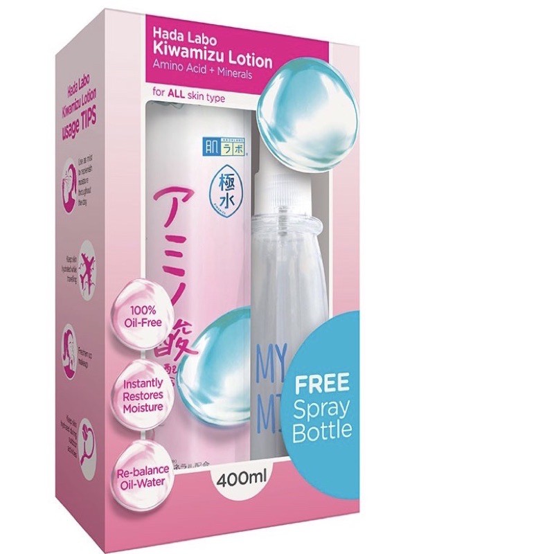 Hada Labo Kiwamizu Lotion 400ml ( Toner) (Exp6/24) Shopee Malaysia