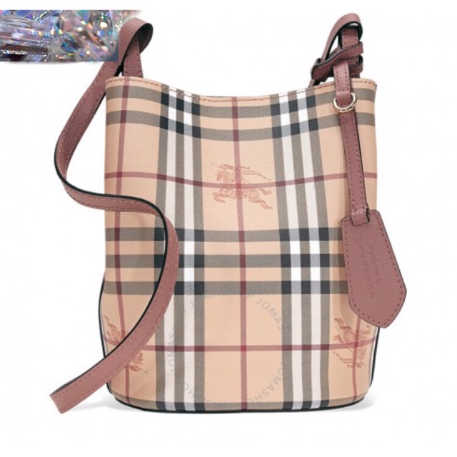 Burberry bucket bag sales pink