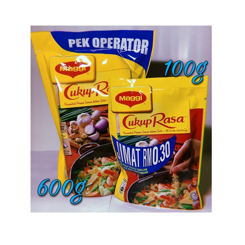 Maggi Cukup Rasa 600g/300g/100g | Shopee Malaysia