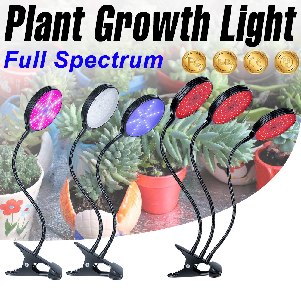 Full Spectrum Phytolamp LED Clip Grow Bulb Hydroponic System Growing ...