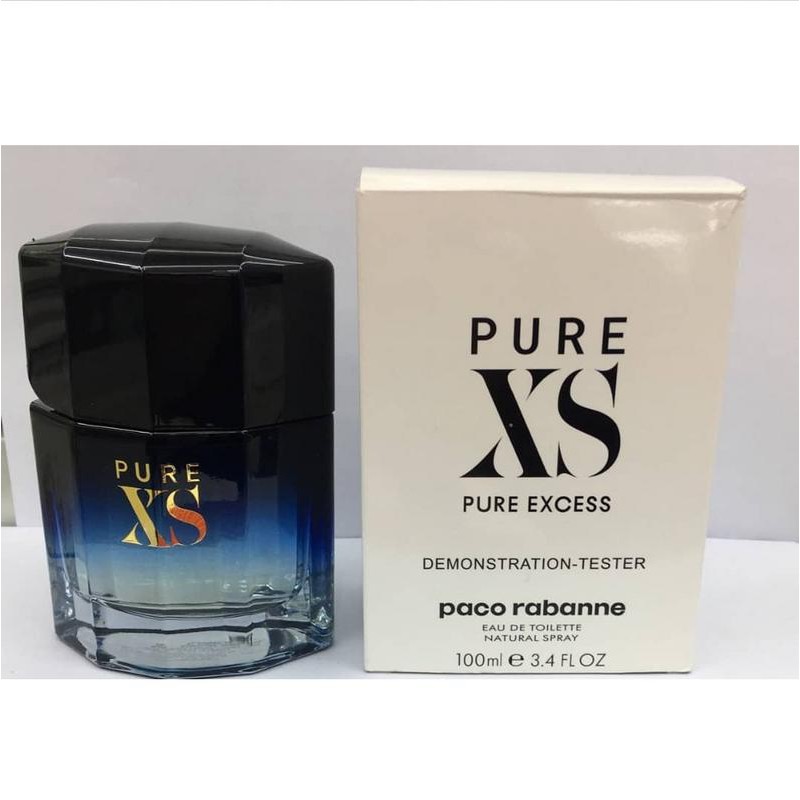 Original Paco Rabanne PURE XS Excess EDT 100 ML Men Perfume | Shopee ...