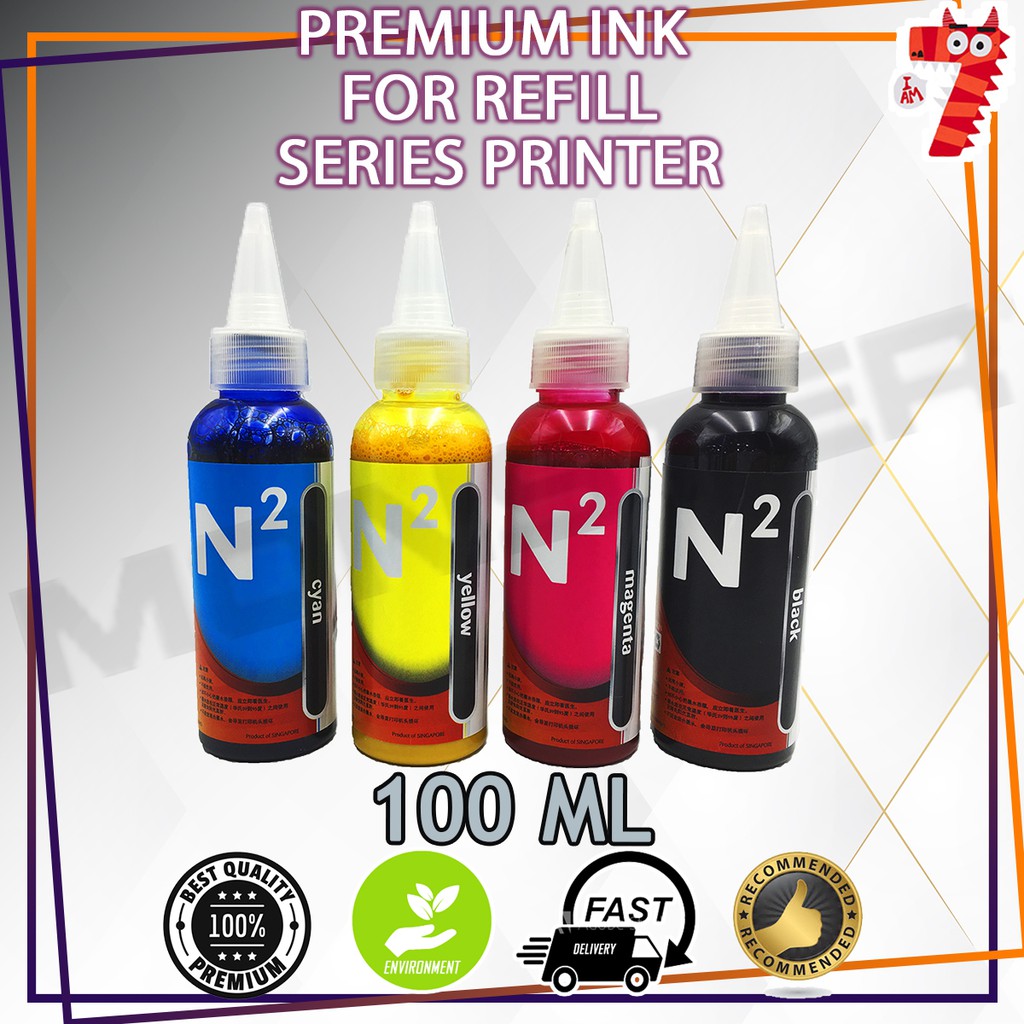 TS-Series Neurox Premium Refill Ink Colour Set (Black + CYM) | Shopee ...