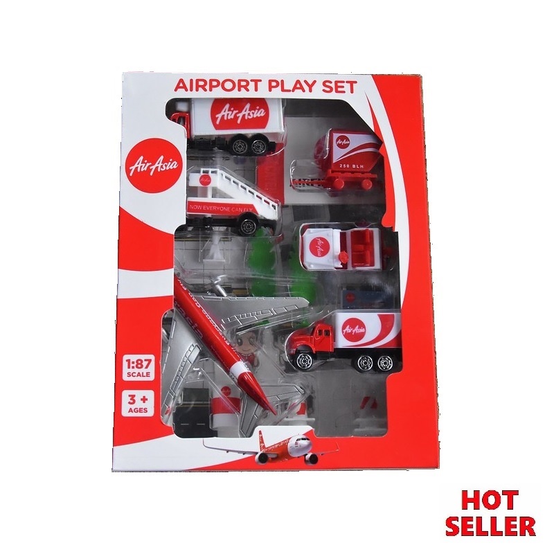 AirAsia Airport Play Set (NEW VERSION) 💯 | Shopee Malaysia