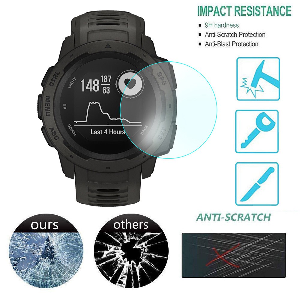 Tempered glass garmin fenix 5 store