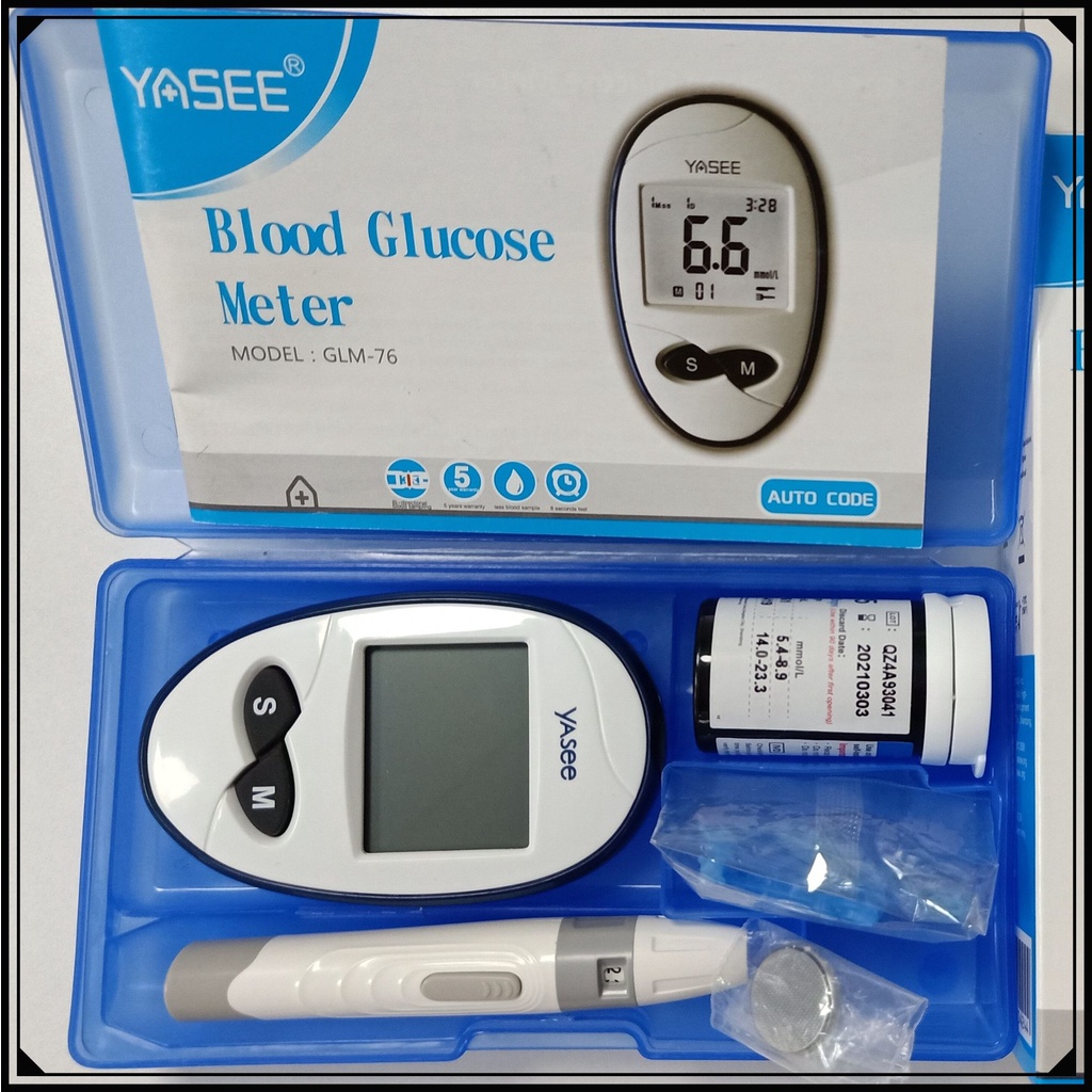 【Kelulusan KKM】Yasee Blood Glucose Monitor Glucose Meter