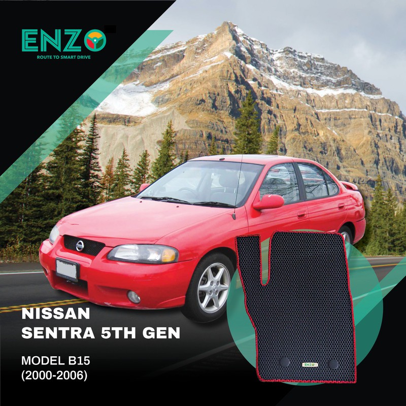 Nissan Sentra 5th Gen Model B15 Enzo Customised Car Mat Shopee Malaysia