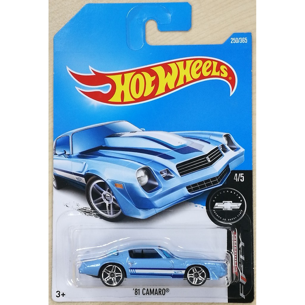 Hot Wheels 81 Camaro HW 1981 Chevrolet Chevy Then and Now Fifty Shopee Malaysia