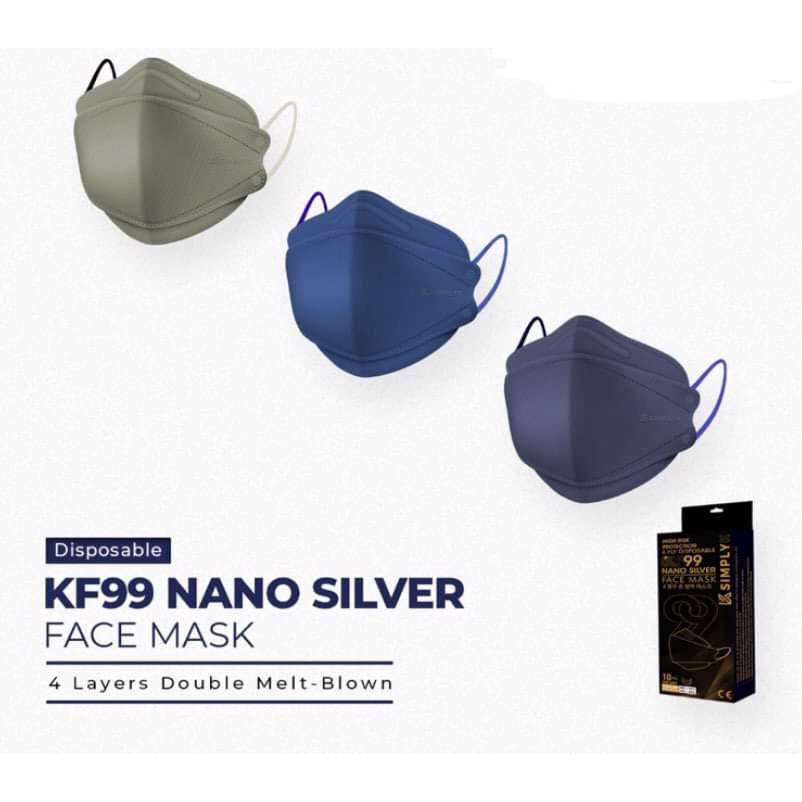 [Ready Stock] Simply K KF99 Medical Earloop 4 Ply Face Mask 医用防护口罩 ...