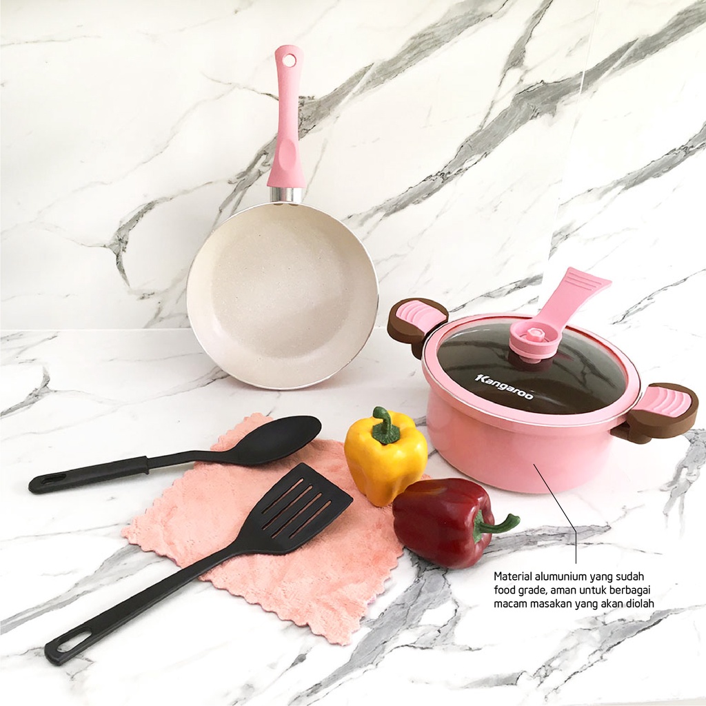 Kangaroo Pressure Cooker Set Of 6pcs | Shopee Malaysia