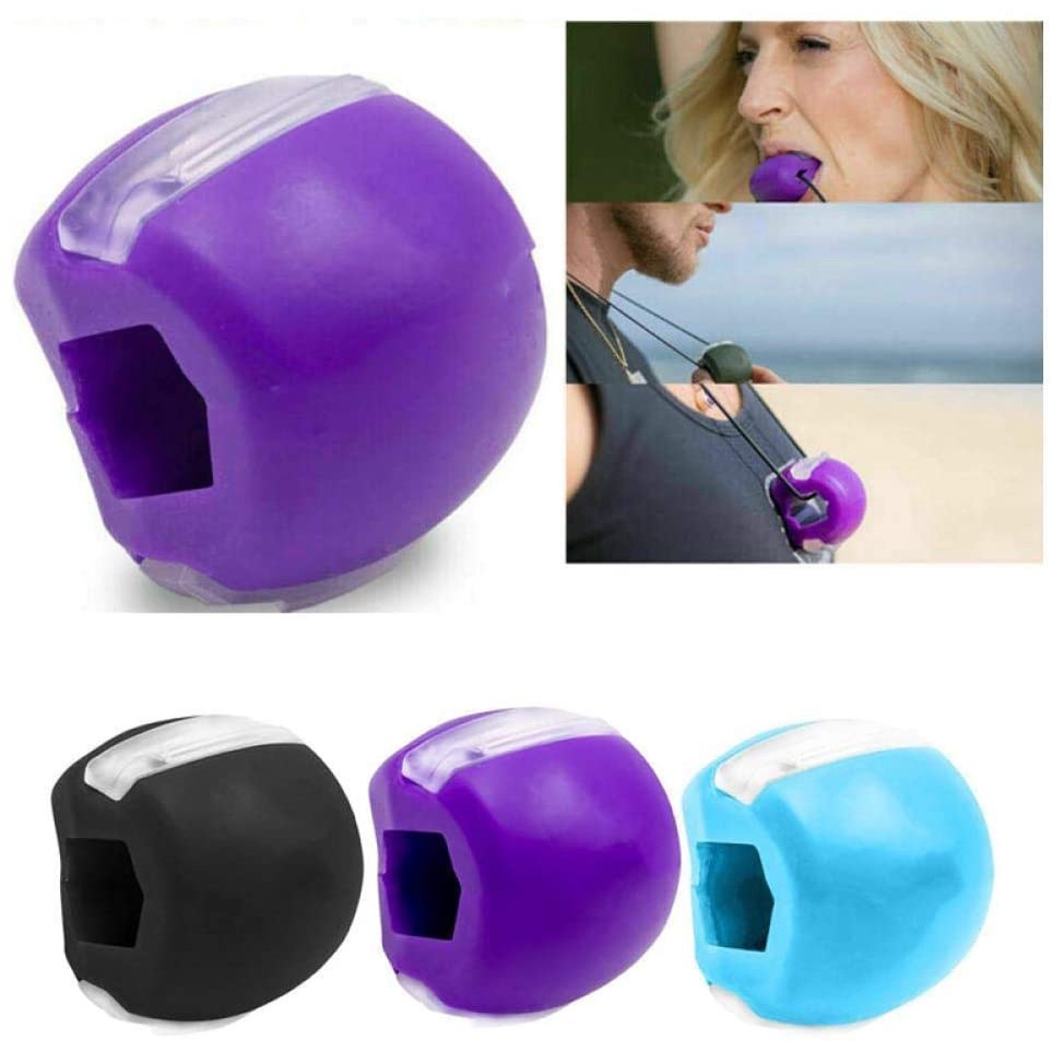 1 Pcs Jaw Line Exerciser Ball Jaw Line Trainer Face Facial Muscle