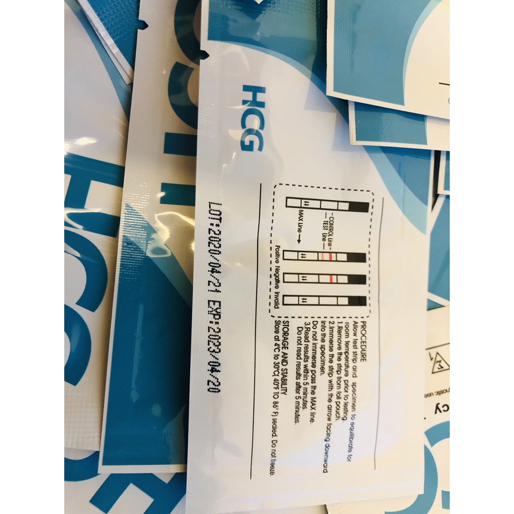 HCG Pregnancy Test Strip Accurate Pregnancy Test Strip HCG UPT OPK