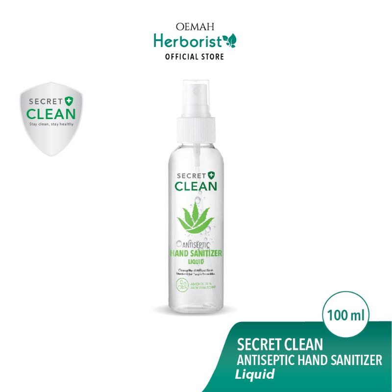 Secret clean shop hand sanitizer