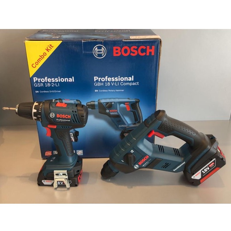 Bosch Cordless Rotary Hammer GBH 18V LI Compact Cordless Drill