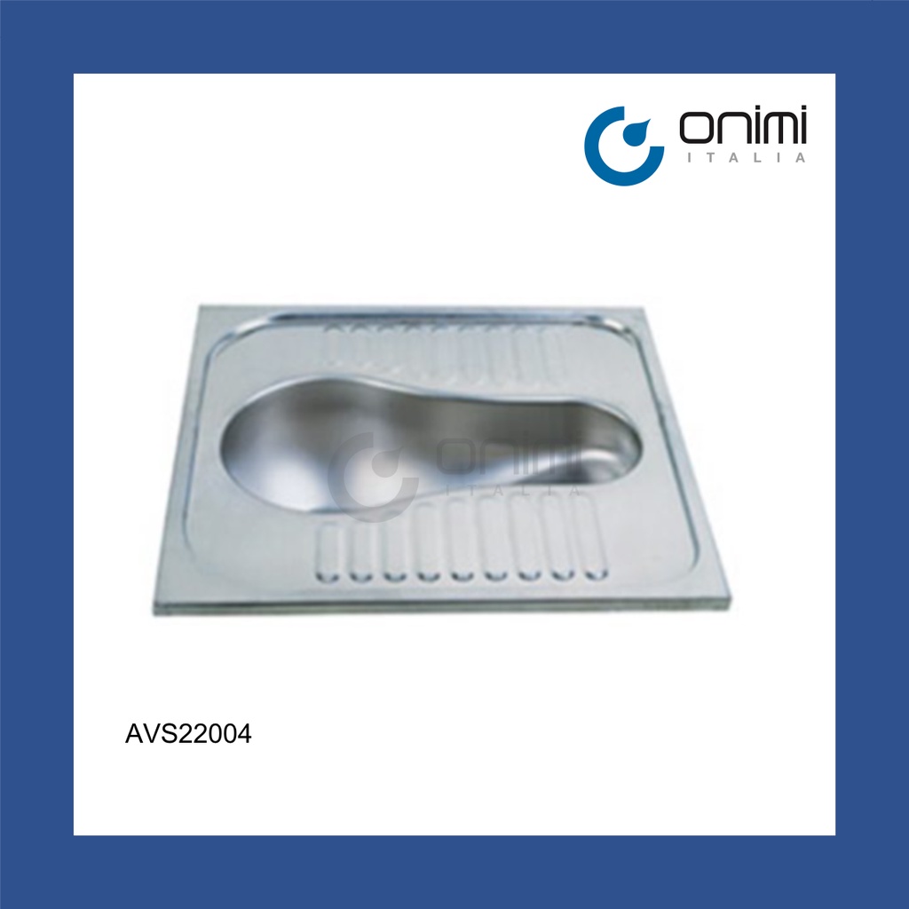 Onimi Italia - Squatting Pan C/W Nozzle Outlet Fittings - Model ...