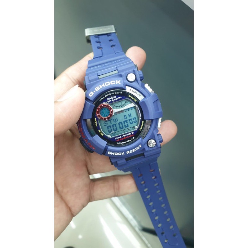 G shock frogman blue sale