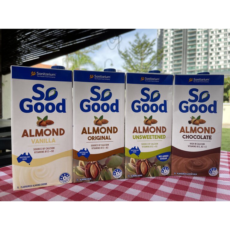 Sanitarium So Good Almond Milk ( Original/ Chocolate/ Unsweetened