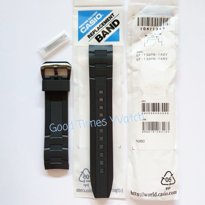 Strap EDIFICE EF 132PB 1AV EF 132PB EF 132 Casio Original Shopee