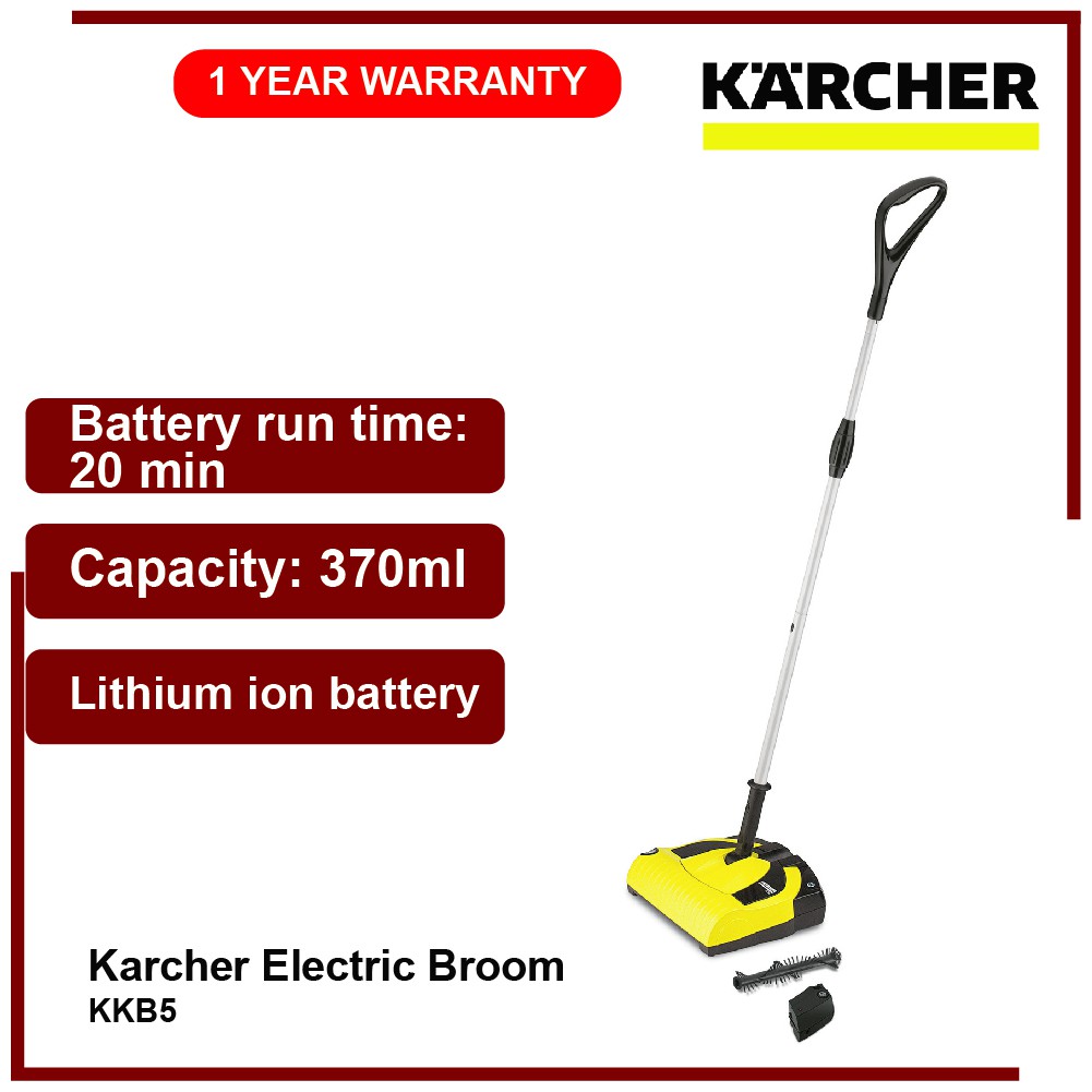 KARCHER CORDLESS ELECTRIC BROOM KB 5 Shopee Malaysia