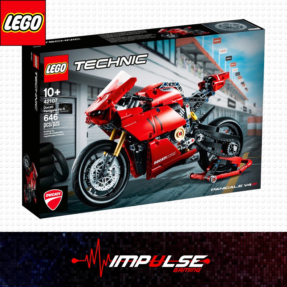 LEGO 42107 Technic Ducati Panigale V4 R Shopee Malaysia