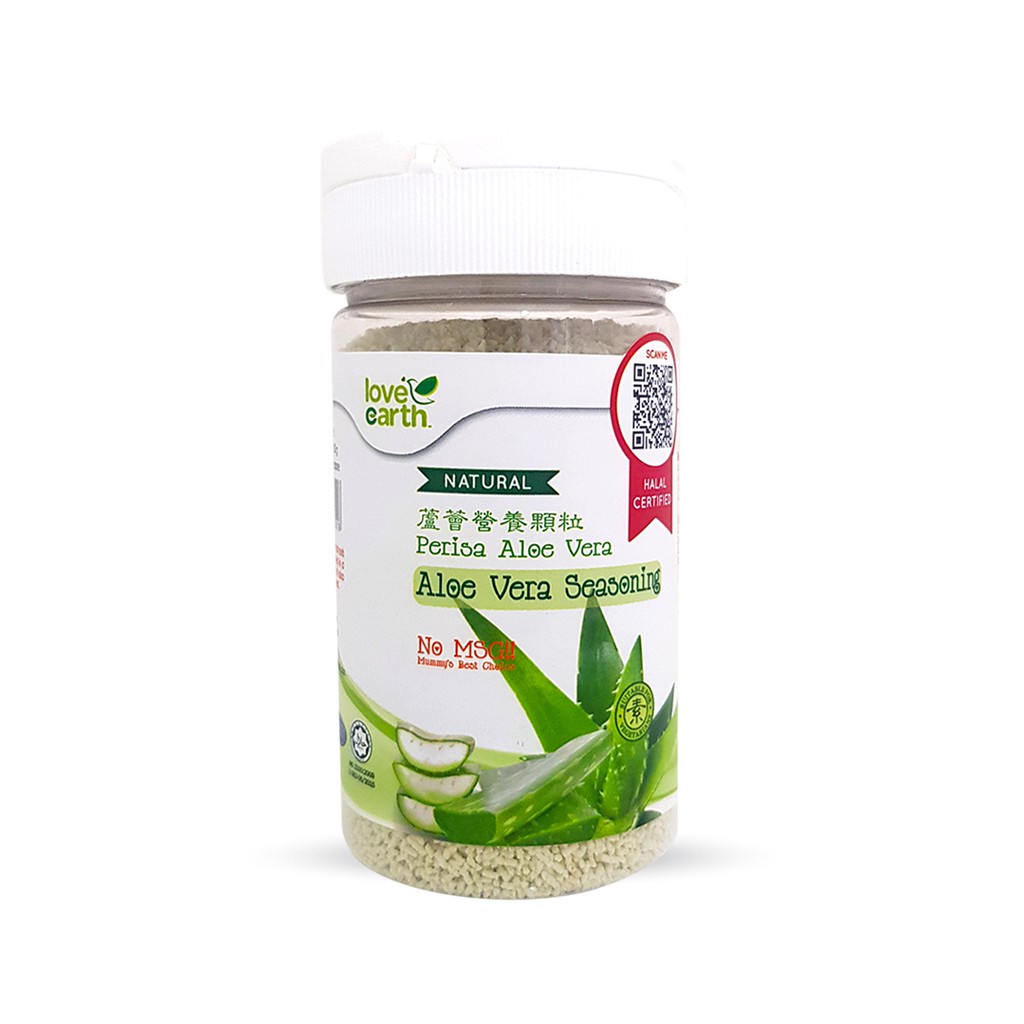 LOVE EARTH Natural Aloe Vera Seasoning 150gm Shopee Malaysia