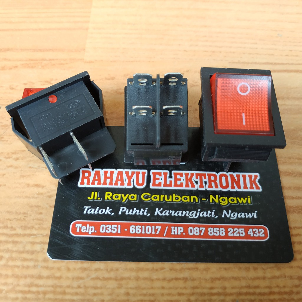 On OFF POWER SWITCH PLUS 4 PIN BIG LIGHTS | Shopee Malaysia