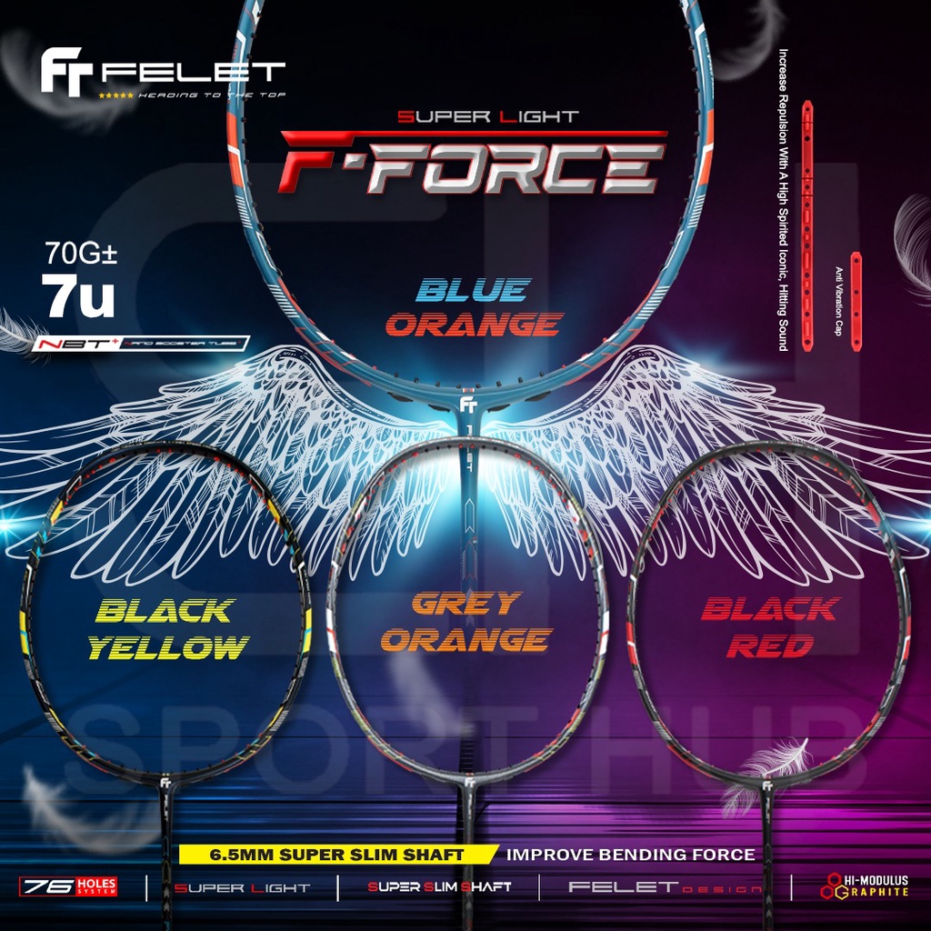 SportHub Felet FForce Super Light 7u 70gram Heavy head acquet