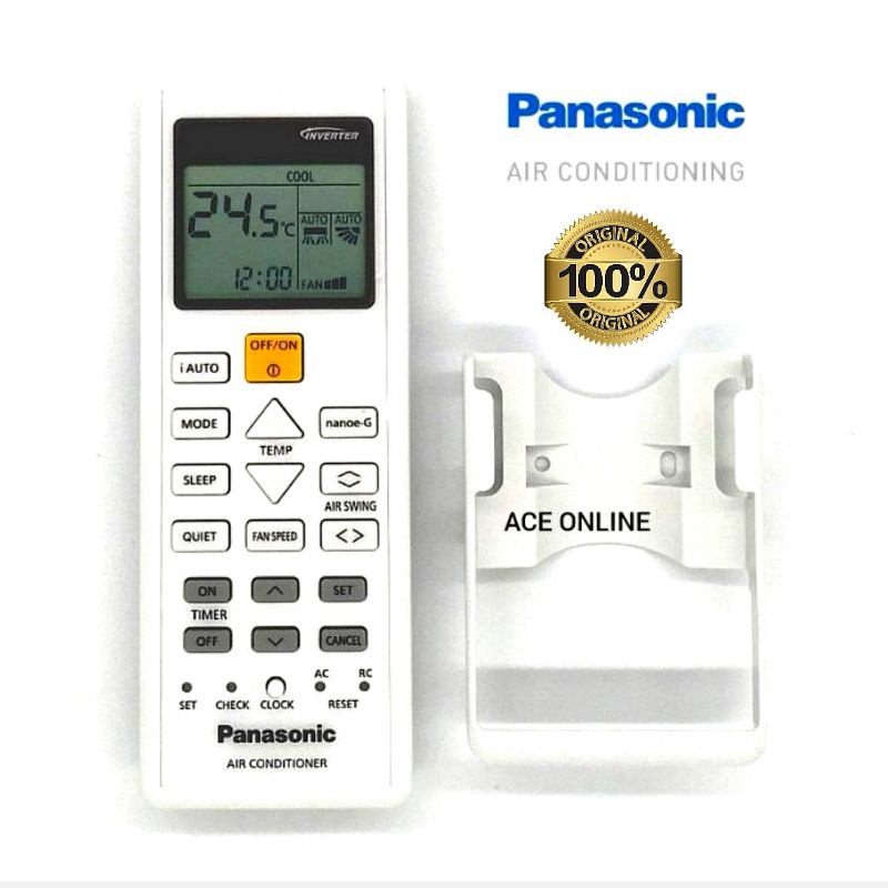 Original Panasonic Air Conditioner Remote control For A75C03440