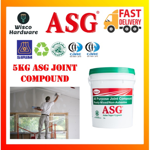 ASG Plaster Compound Joint Compound Cement Plaster Ceiling & Stopping