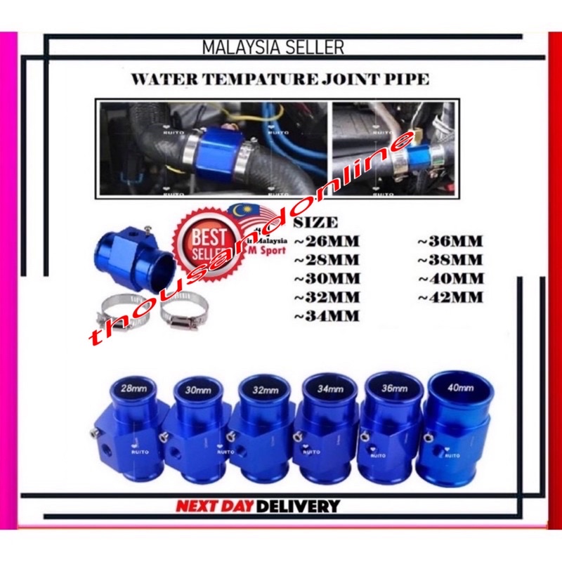 2/o - Finance LEONTOOL Aluinu Water Teperature Joint Pipe
