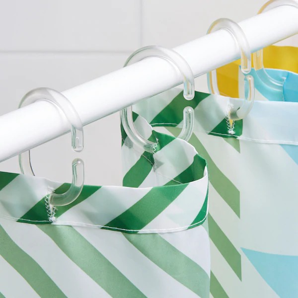 IKEA Shower curtain ring, transparent | Shopee Malaysia