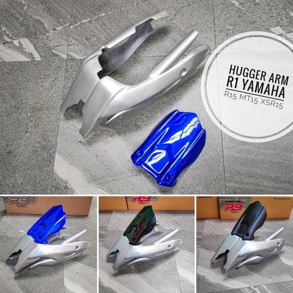 ORI COVER ARM R15 VVA HUGGER ARM R15 V3 MT15 TOPU HUGGER VISOR FENDER ...