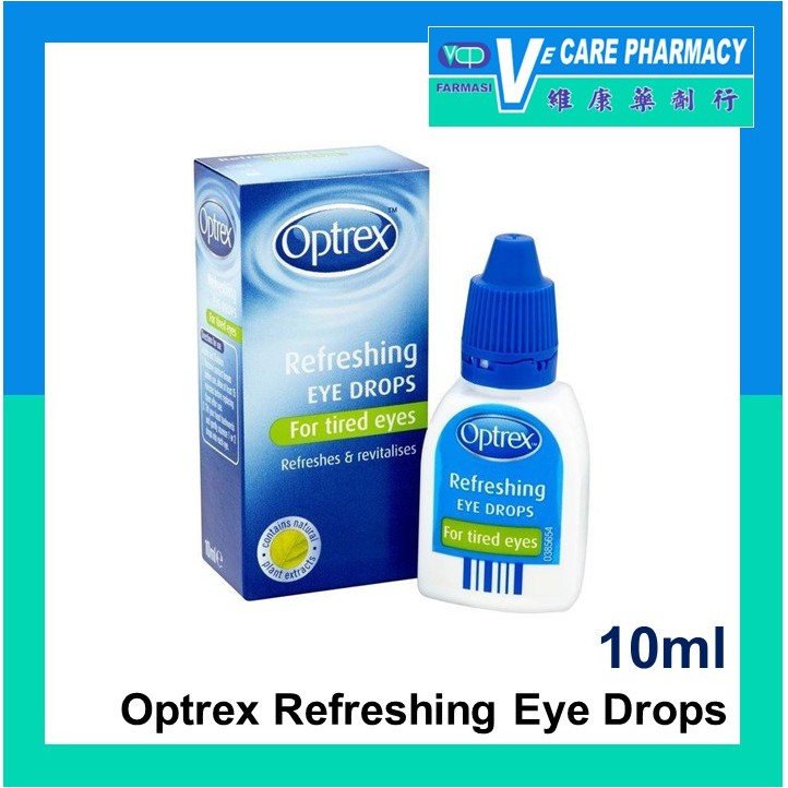 Optrex Refreshing Eye Drops 10ml (Exp 11/2025) Shopee Malaysia