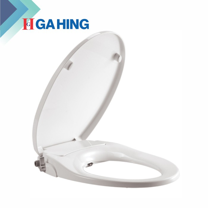 Johnson Suisse Round Manual Non Electric Soft Close Bidet Toilet Seat