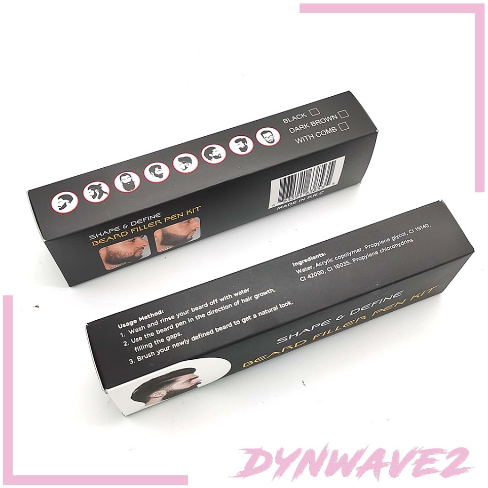 [DYNWAVE2] 2 in 1 Hair Beard Filler Pen Pencil Sharpen & Define Patchy