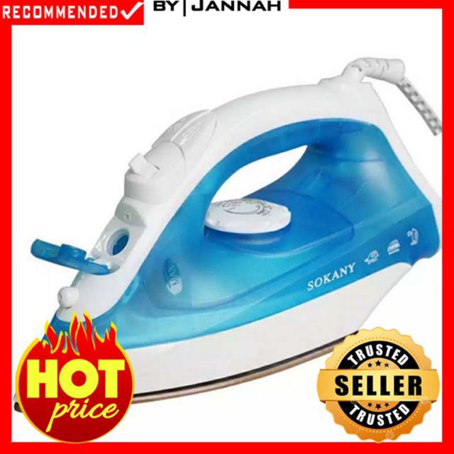 🔥[HOT ITEM]🔥 2 WAY STEAM IRON VIRAL 5528A ( 1500WATT ) (800GM ...