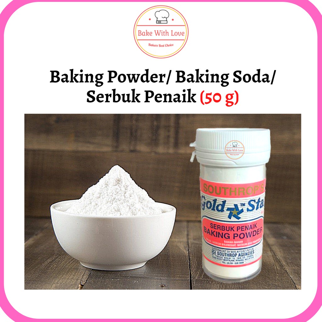 Perbezaan Baking Powder Dan Baking Soda, 50 OFF