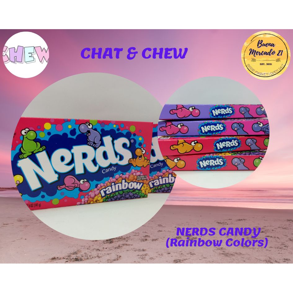 NERDS CANDY (Rainbow Colors) | Shopee Malaysia